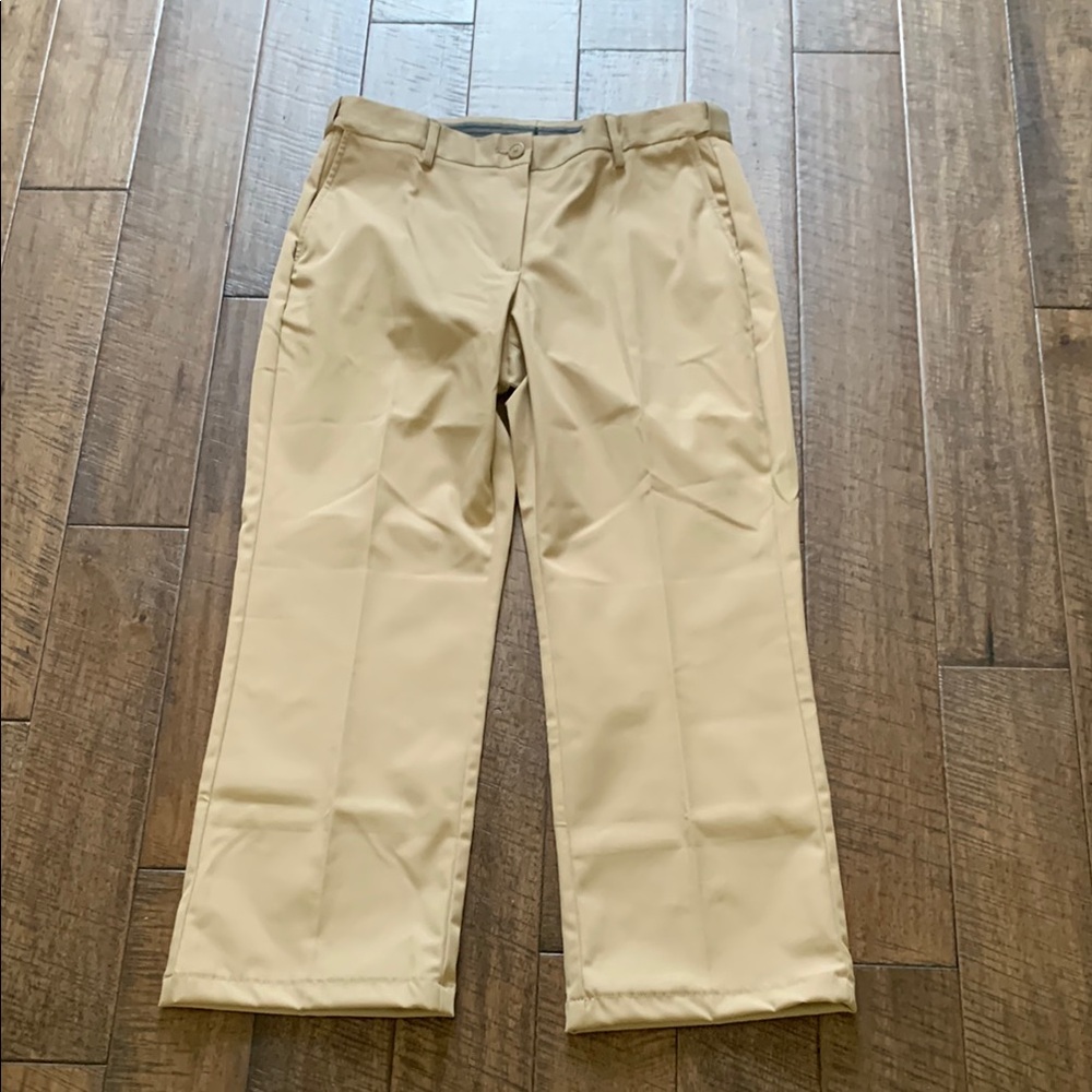 Lands' End Tan Chinos Classic Pants